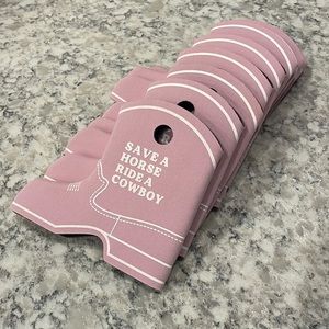 Cowgirl bottle Koozies